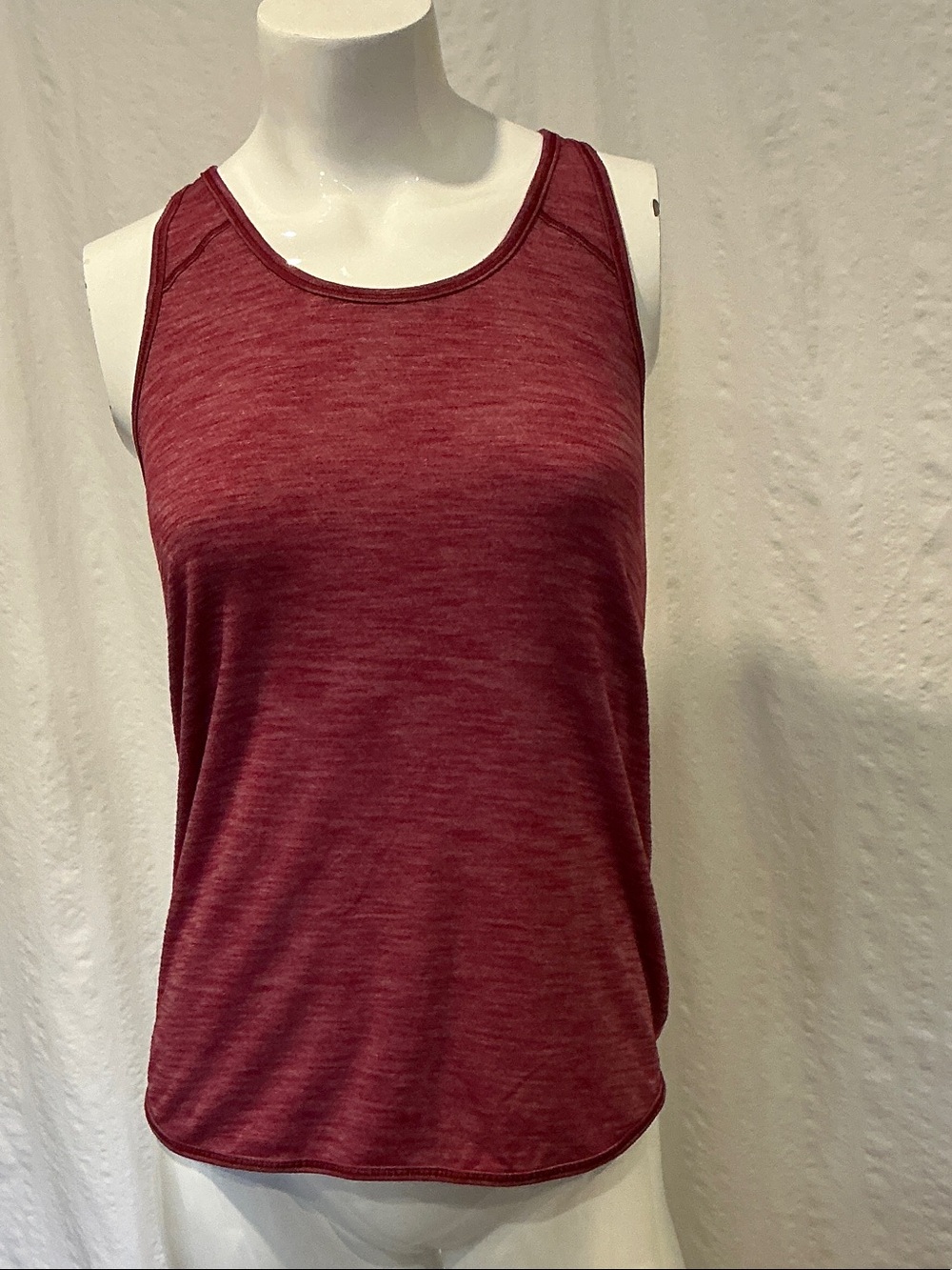 Lululemon Burgundy-Red Tank Top